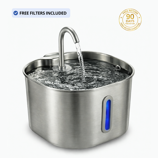CatVitalis - Stainless Steel Cat Water Fountain
